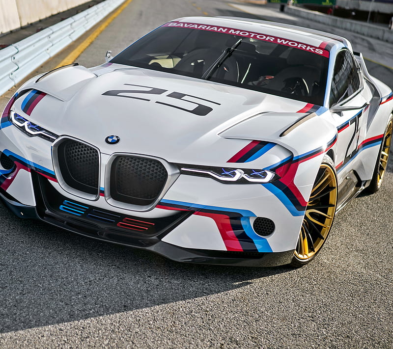 BMW CSL, auto, bimmer, car, hommage, race, HD wallpaper