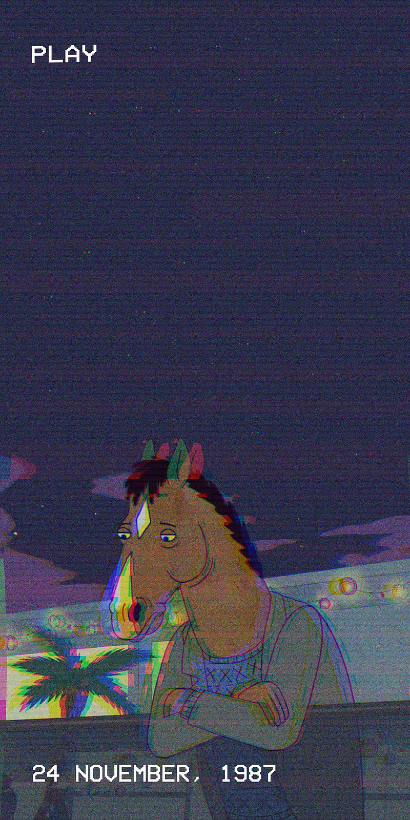BoJack Horseman, animation, asthetic, bojack, chill, horseman, sad, tv series, HD phone wallpaper