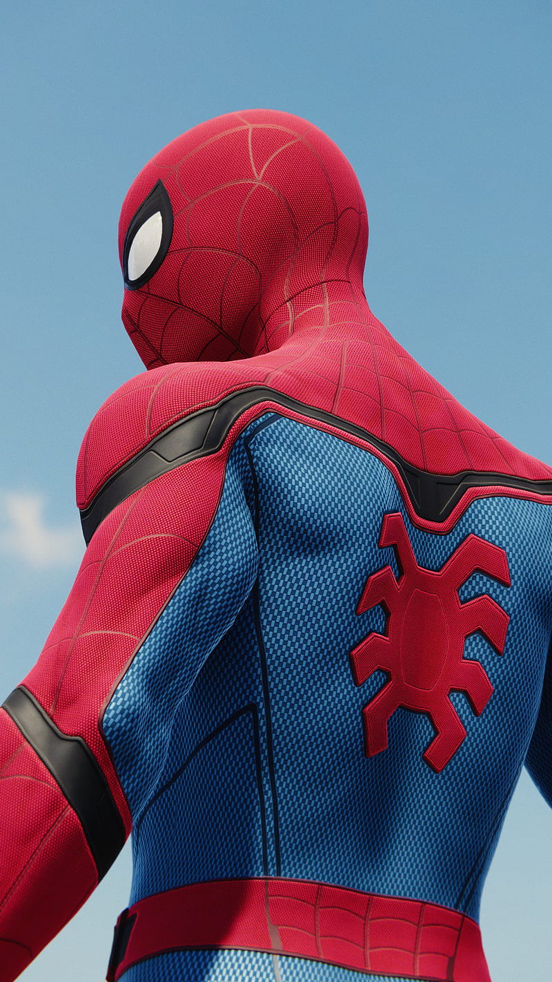 SPIDER-MAN, spidermanps4, movie, game homecoming, stark-suit, avengers, infinitywar, HD phone wallpaper
