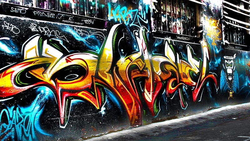 Graffiti, Artistic, Urban, Psychedelic, Trippy, Urban Art, HD wallpaper |  Peakpx