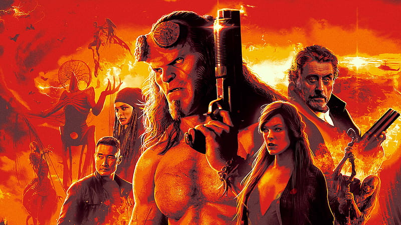 Hellboy Poster, hellboy, 2019-movies, movies, poster, HD wallpaper