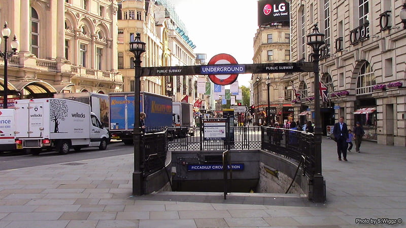Piccadilly Circus Subway in/Out, London, Piccadilly, Subway, Station, Circus, HD wallpaper
