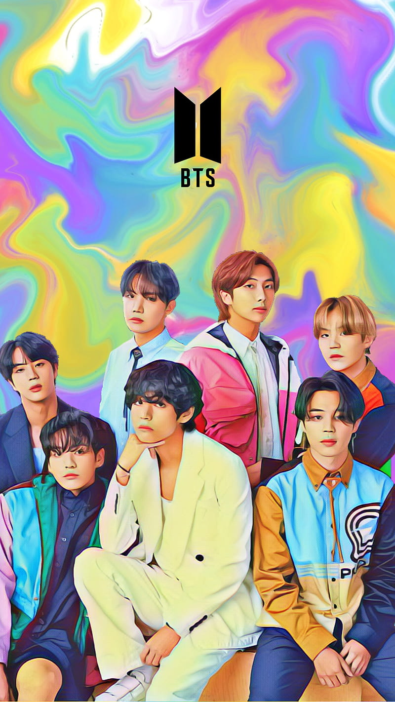 Bts Cartoon HD Wallpapers 1000 Free Bts Cartoon Wallpaper Images For All  Devices