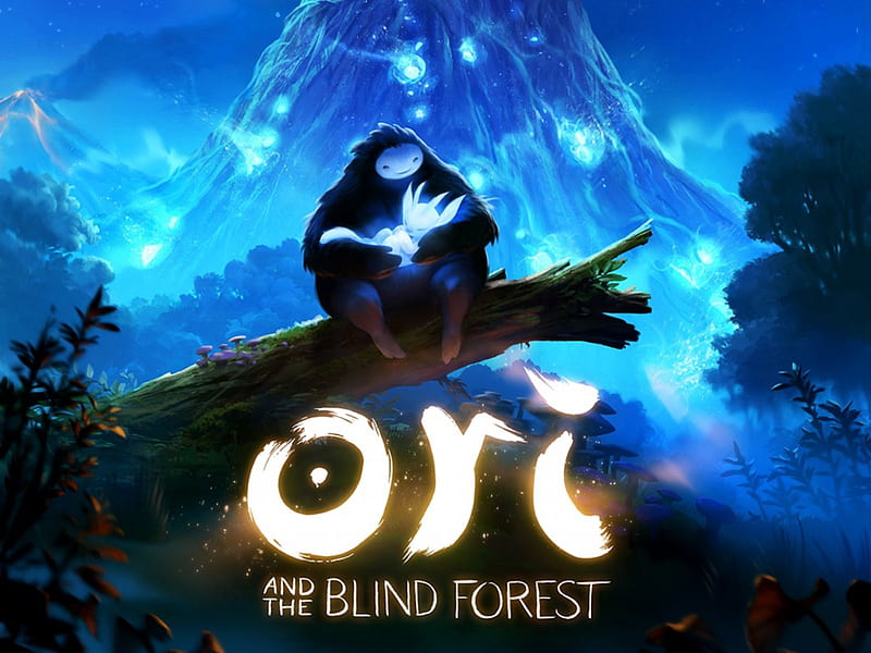 Ori and the Blind Forest, game, video games, E3 2014, fantasy, indie, gaming, forest, Moon Studios, Blind, console, entertainment, magical, Jump n Run, Ghibli, Ori, pc, HD wallpaper
