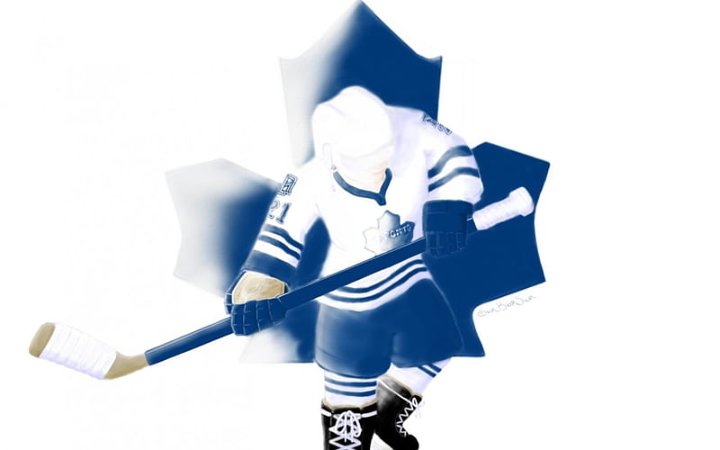 Toronto Maple Leaf Sketch, Maple, TML, SumBumSam, Toronto, Leafs, HD wallpaper