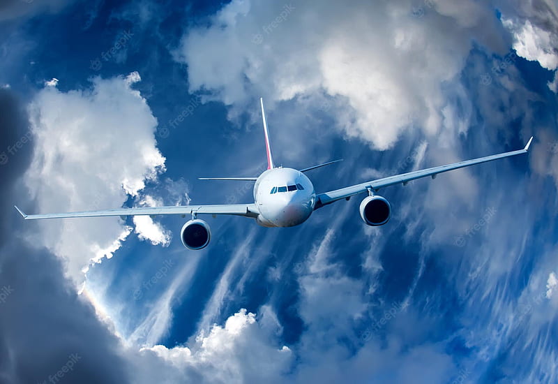 Plane Leaving . Vectors, Stock & PSD, Beautiful Airplane, HD wallpaper