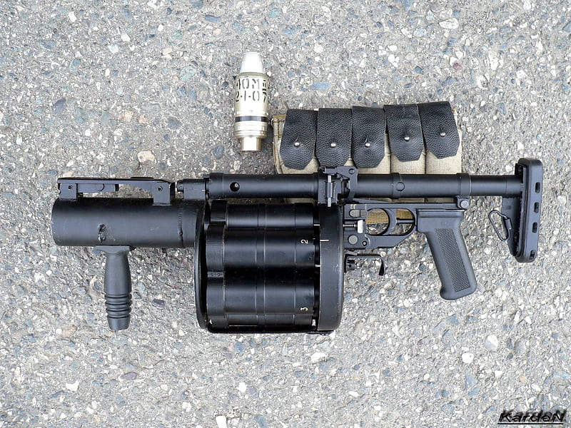 40mm grenade launcher, grenade, 08, launcher, 2011, 31, HD wallpaper