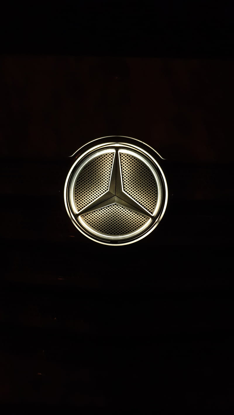 Mercedes Logo, mercedes benz, car, HD phone wallpaper | Peakpx