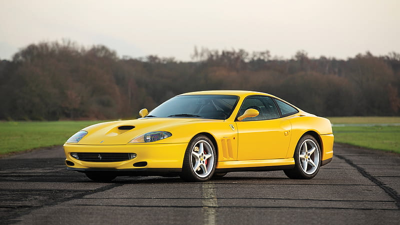 1997 Ferrari 550 Maranello, Coupe, V12, car, HD wallpaper