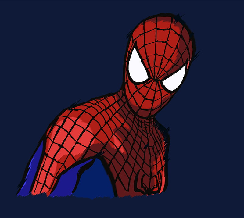 Spiderman, dibujos animados, desenho, hero, Fondo de pantalla HD | Peakpx