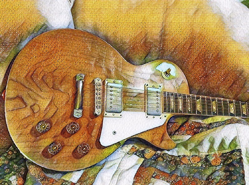 Gibson Les Paul Standard 1991, Guitar, Music, Les Paul, Gibson, HD wallpaper