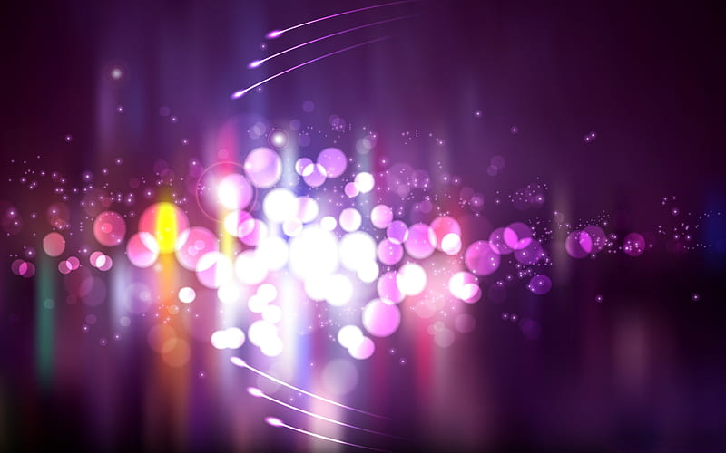 purple lights-High Quality, HD wallpaper