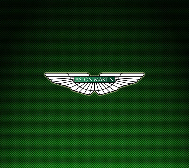 Aston Martin, auto, car, carbon, emblem, logo, HD wallpaper