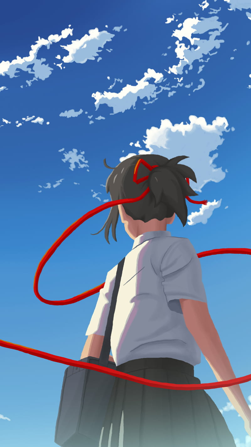 Download Quote Kimi No Na Wa Phone Wallpaper