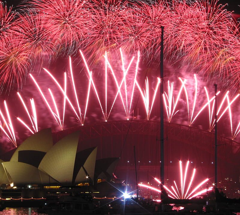 Australia Fireworks, display, new years eve, sydney, HD wallpaper Peakpx