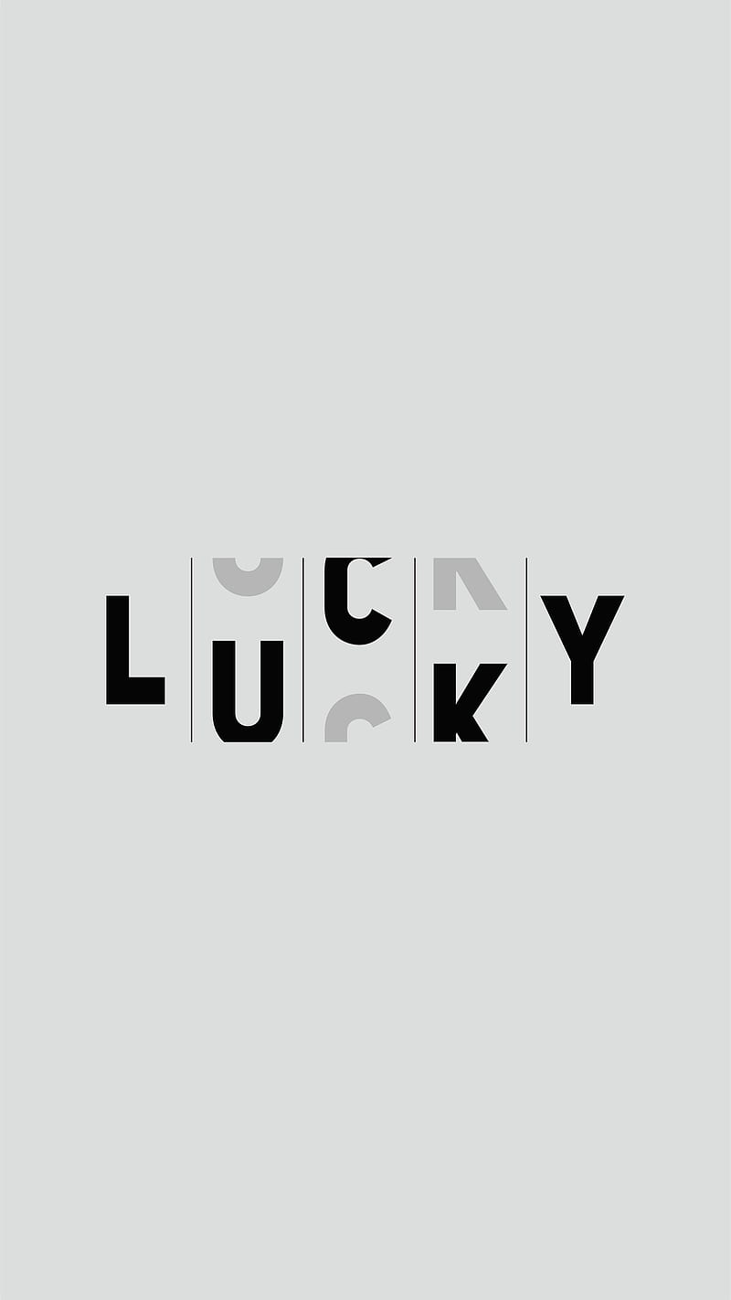 Lucky Spin, Flat Art, Typography, USA, black, gambling, gris, potrait, HD phone wallpaper