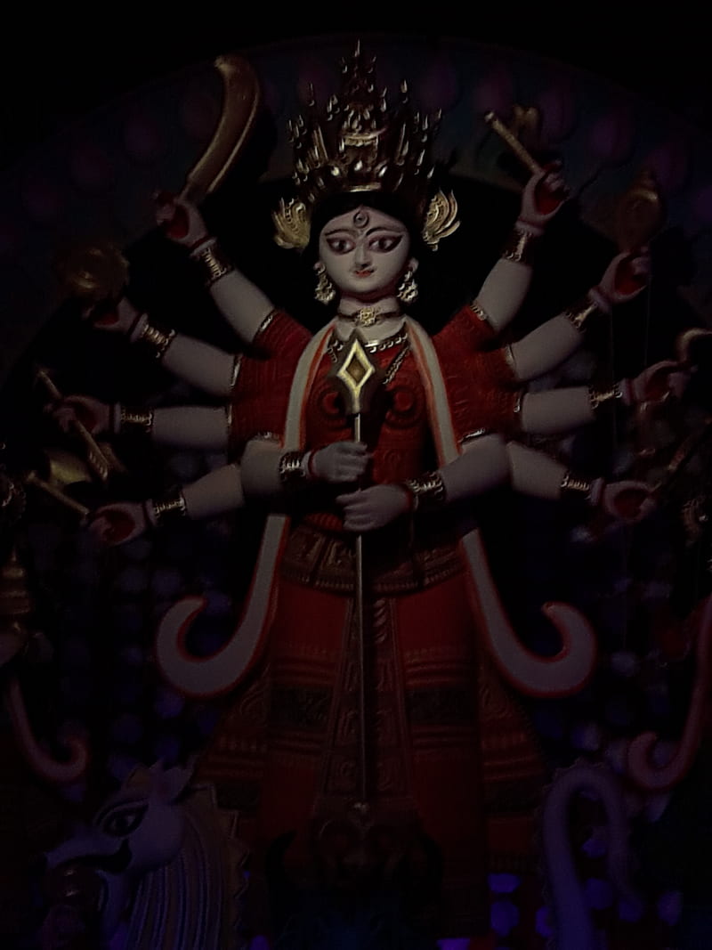 Ma Durga Images Free Download  HD Wallpaper  Wishes  Durga painting Durga  images Indian folk art