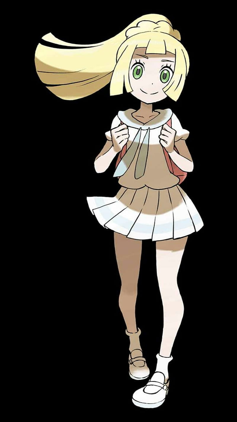 Pokemon Lillie, anime, sol y luna, HD phone wallpaper | Peakpx