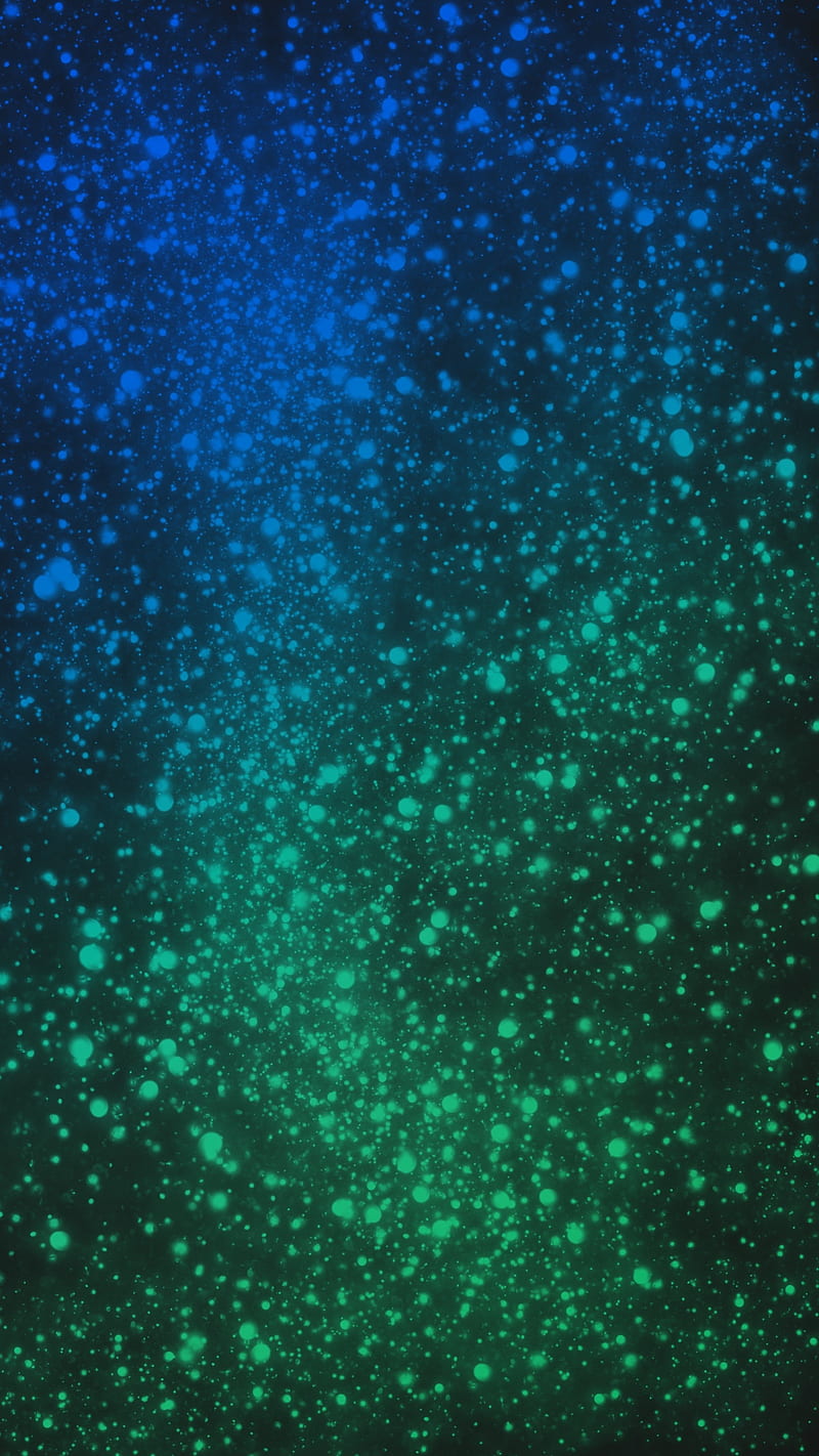 Gradient Stars 04, FMYury, Gradient, abstract, black, blue, circles, cold, color, colorful, colors, cool, cosmic, cosmos, dots, galaxy, green, space, stars, HD phone wallpaper