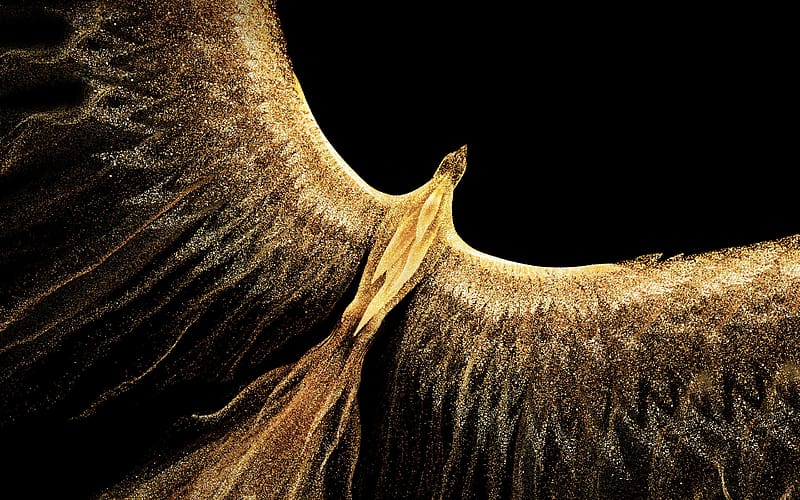 Magic Golden Phoenix 10 2023 Bing, HD wallpaper