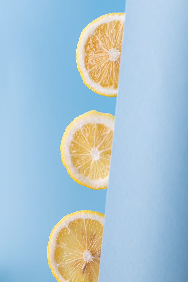 lemon, slices, fruit, citrus, HD phone wallpaper