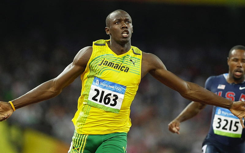 Usain Bolt-London 2012, HD wallpaper