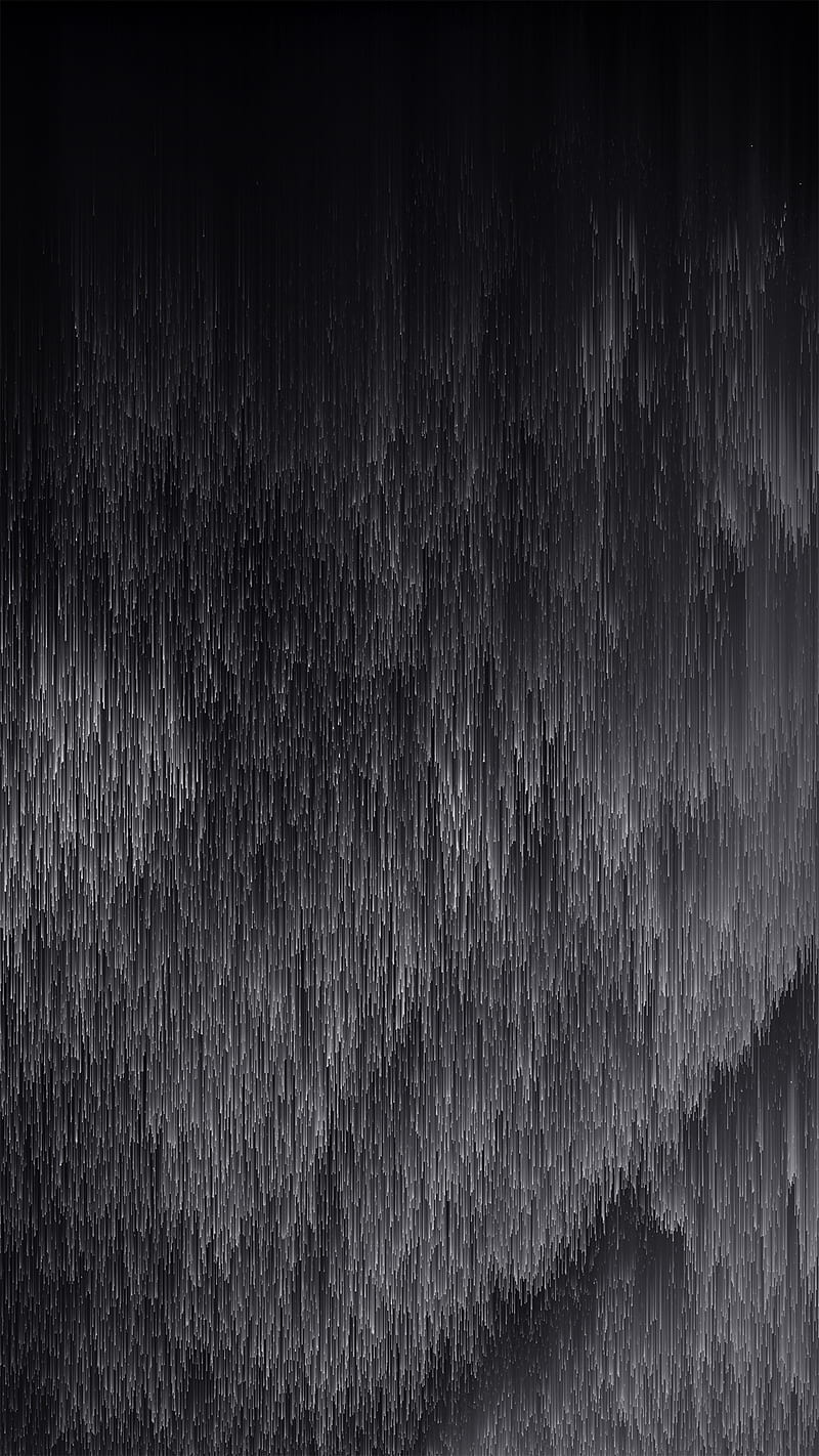 Pixel Rain, 3d, Van, abstract, black, colorful, digital, digital art, minimal, vansdesign, HD phone wallpaper