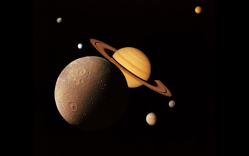 astronomy planetary series, Sun, Venus, Pluto, Uranus, Earth, Mars, Neptune, Jupiter, Mercury, 3D art, planets, solar system, galaxy, sci-fi, spaceship, HD wallpaper