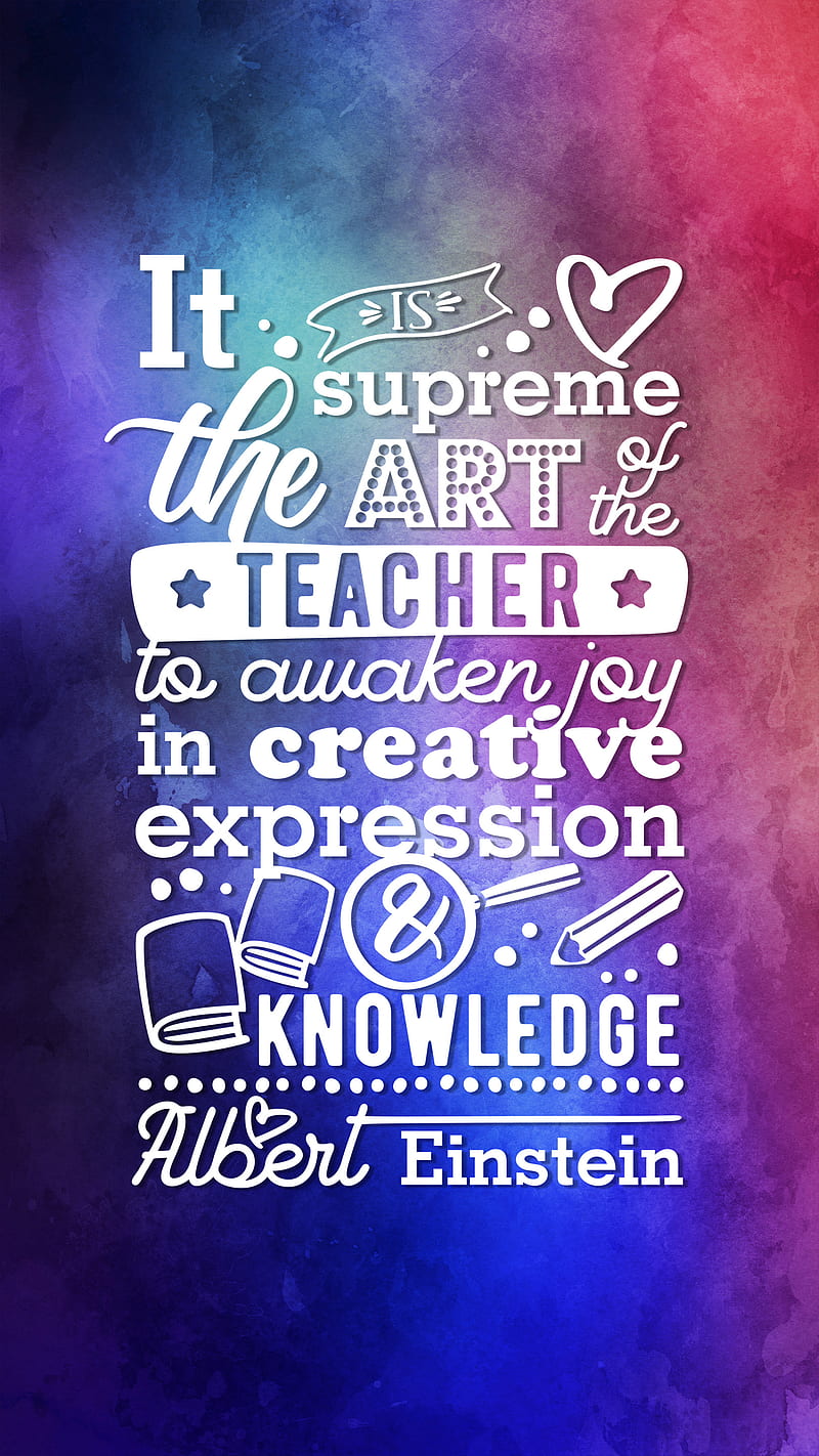 Intelligence Quote, Albert Einstein, Art of the teacher, Cool quotes, Creative expression, Einstein Quote, Knowledge, Positive phrase, Saying Design, Success, HD phone wallpaper
