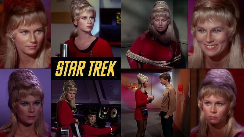 Grace Lee Whitney as Yeoman Janice Rand, TOS, Yeoman Janice Rand, Star Trek, Grace Lee Whitney, HD wallpaper