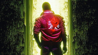 Cyberpunk 2077 Samuria Jacket 4K Wallpaper iPhone HD Phone #81l