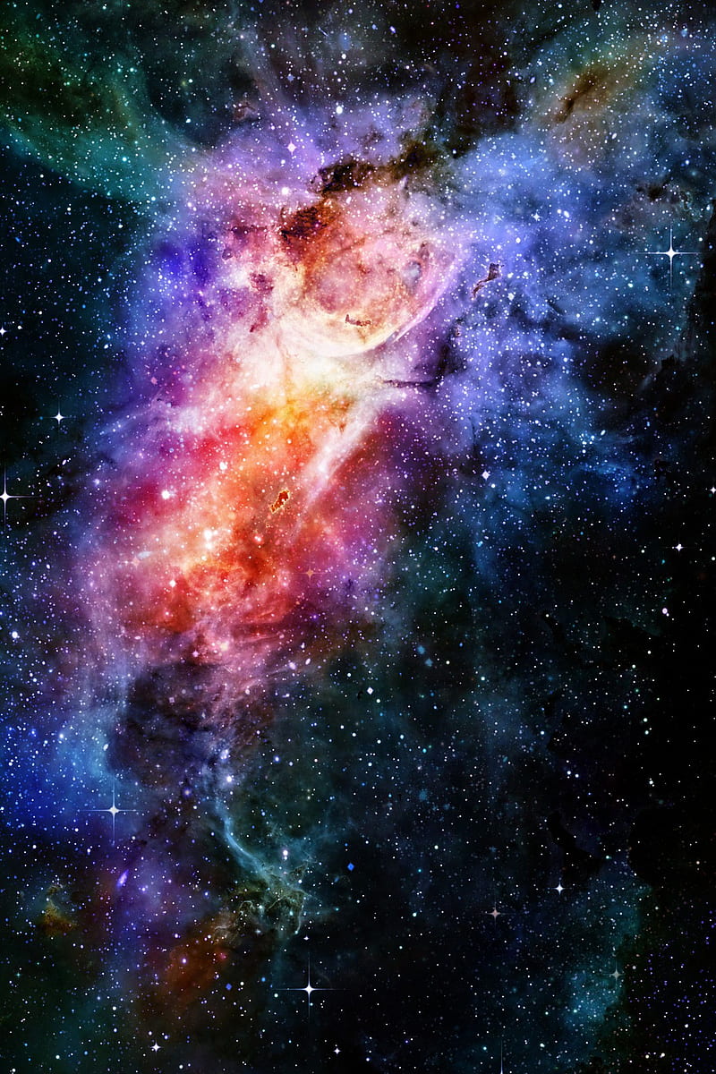 Spheres Wallpaper 4K Cosmos Nebula Colorful Glowing 3201