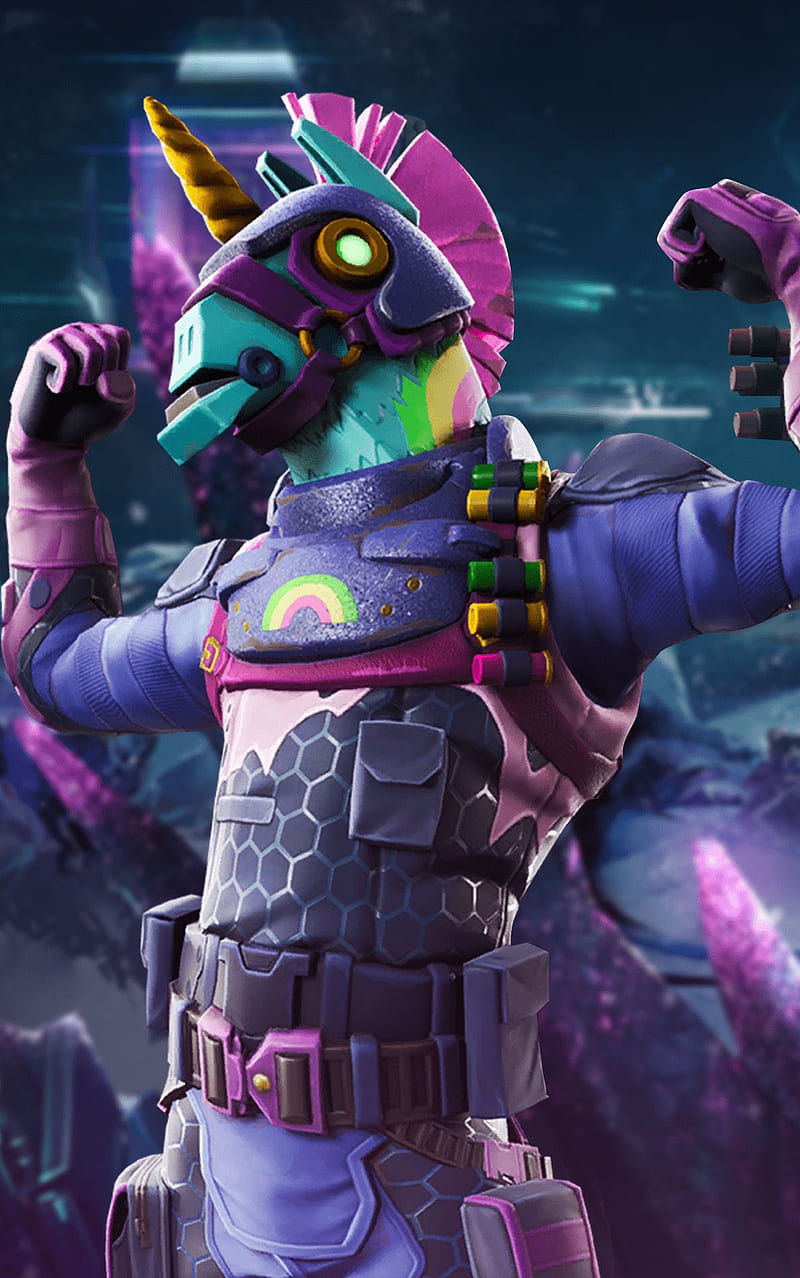 Llama Fortnite 4K Phone iPhone Wallpaper #6120a