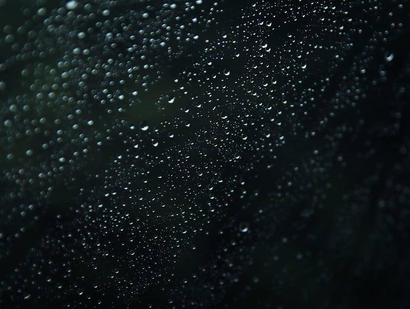 drops, splashes, glass, macro, wet, dark, HD wallpaper