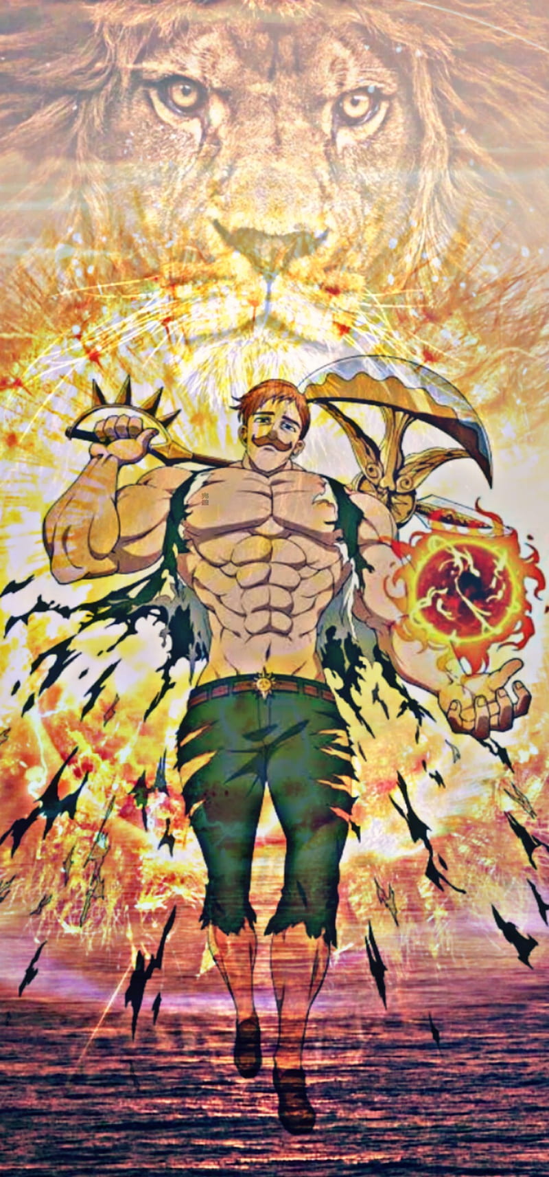 Discover 73+ wallpaper escanor best - in.cdgdbentre