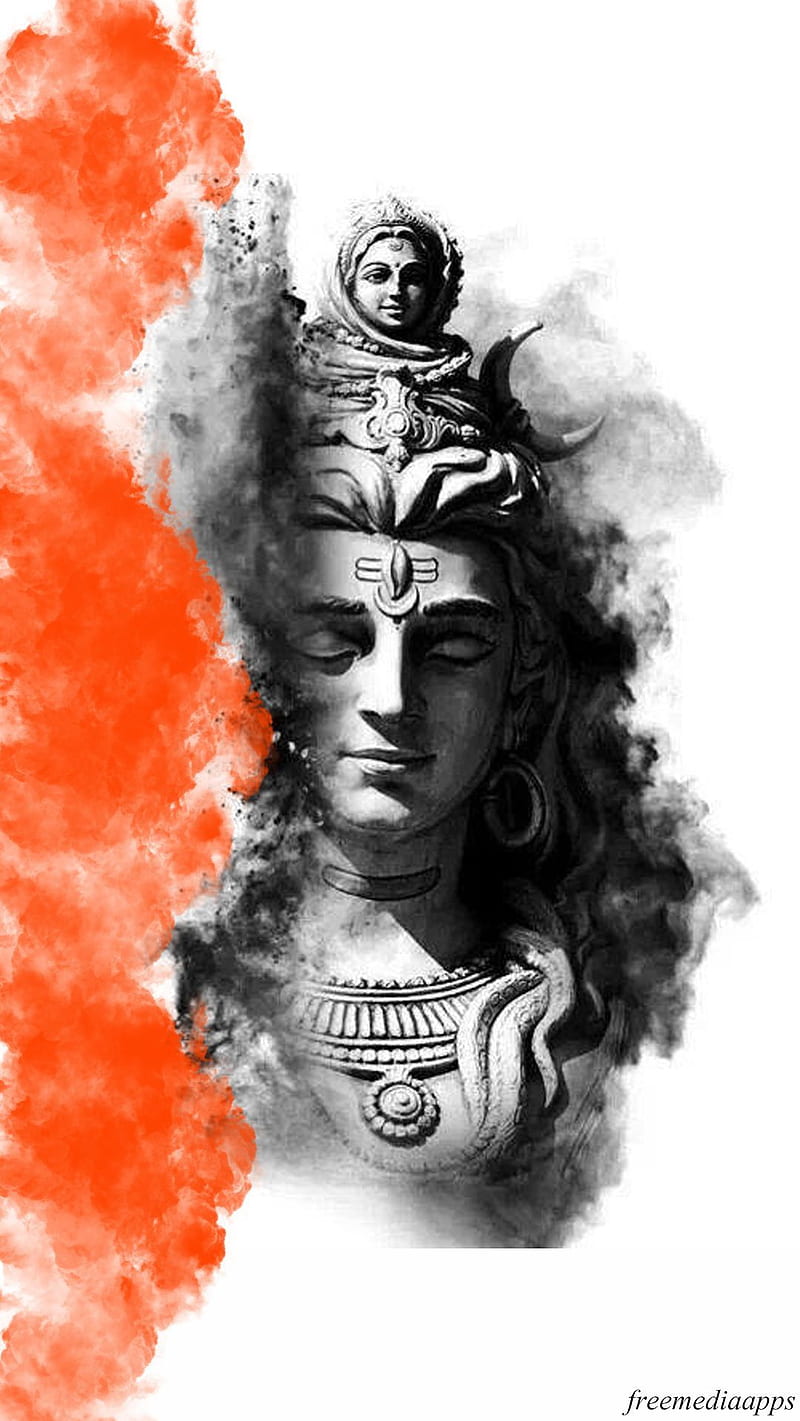 Premium AI Image | Lord mahadev God Shiv poster design for wallpaper  Generative Ai
