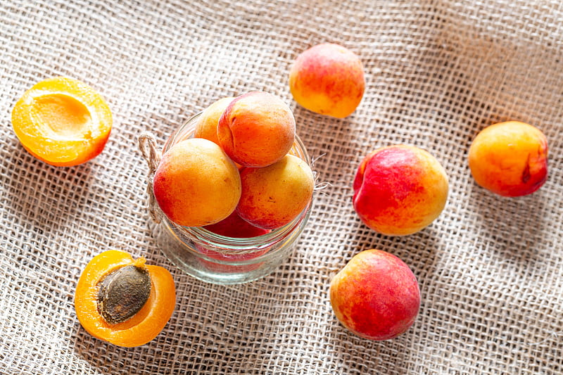 Food, Apricot, Fruit, HD wallpaper