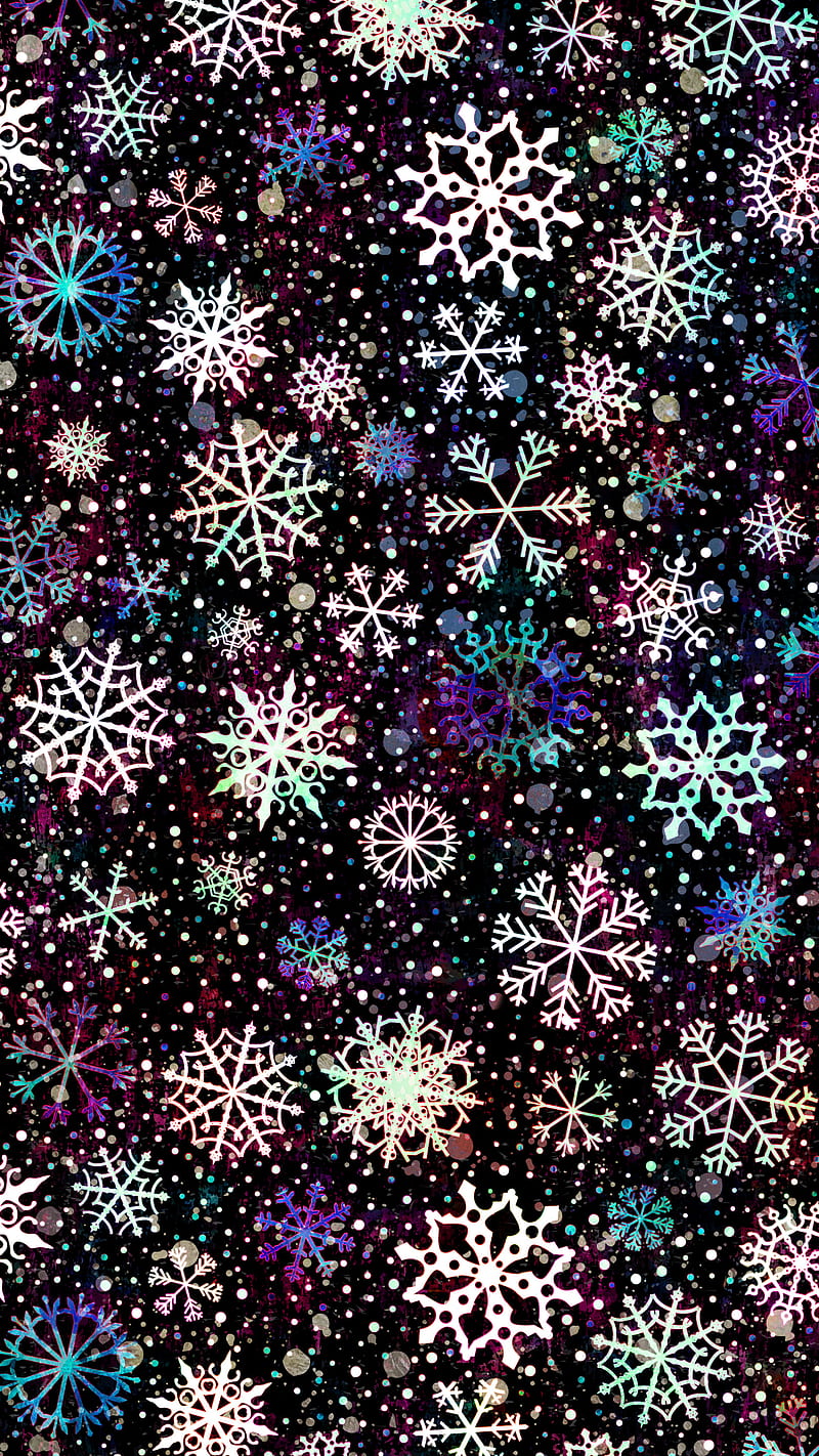 Shiny Winter Snowflake, Adoxali, Shiny, abstract, background, christmas, cold, crystal, cute, dark, december, dot, drawing, falling, flake, frost, frozen, geometric, holiday, ice, new year, ornament, pattern, season, seasonal, forma, snow, snowflake, star, stylized, symmetrical, symmetry, weather, winter, xmas, HD phone wallpaper
