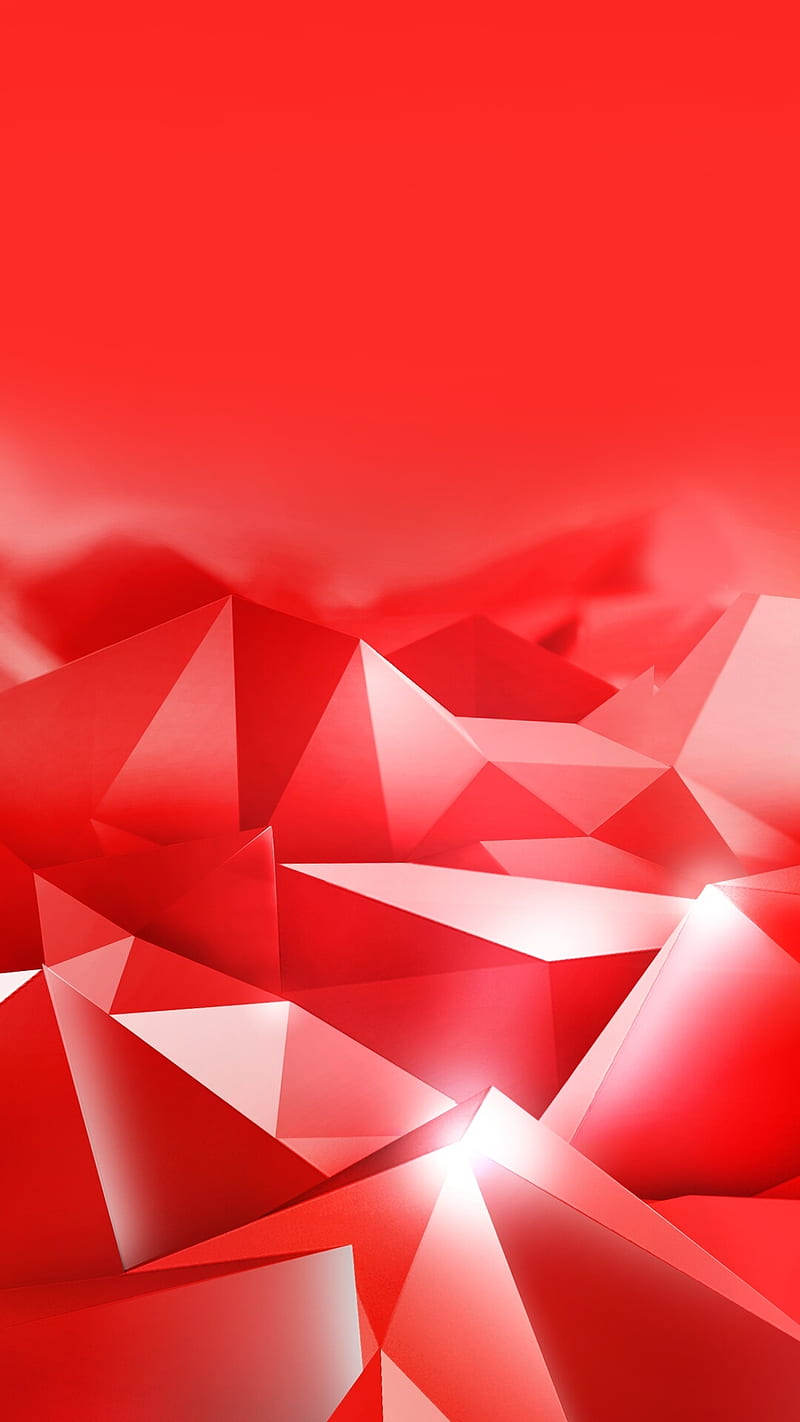 Zenfone 2 Deluxe, asus, default, polygon, red, stoche, zenfone 2, HD phone  wallpaper | Peakpx