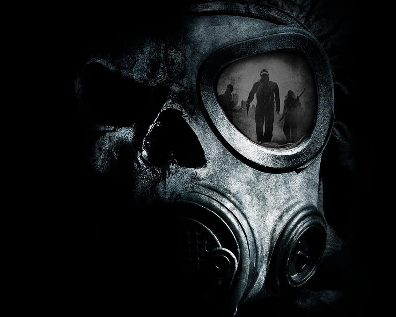 G1-LMS-, gas, gaz, mask, metal, nuclear, shadow, siege, six, theme, tom, HD wallpaper