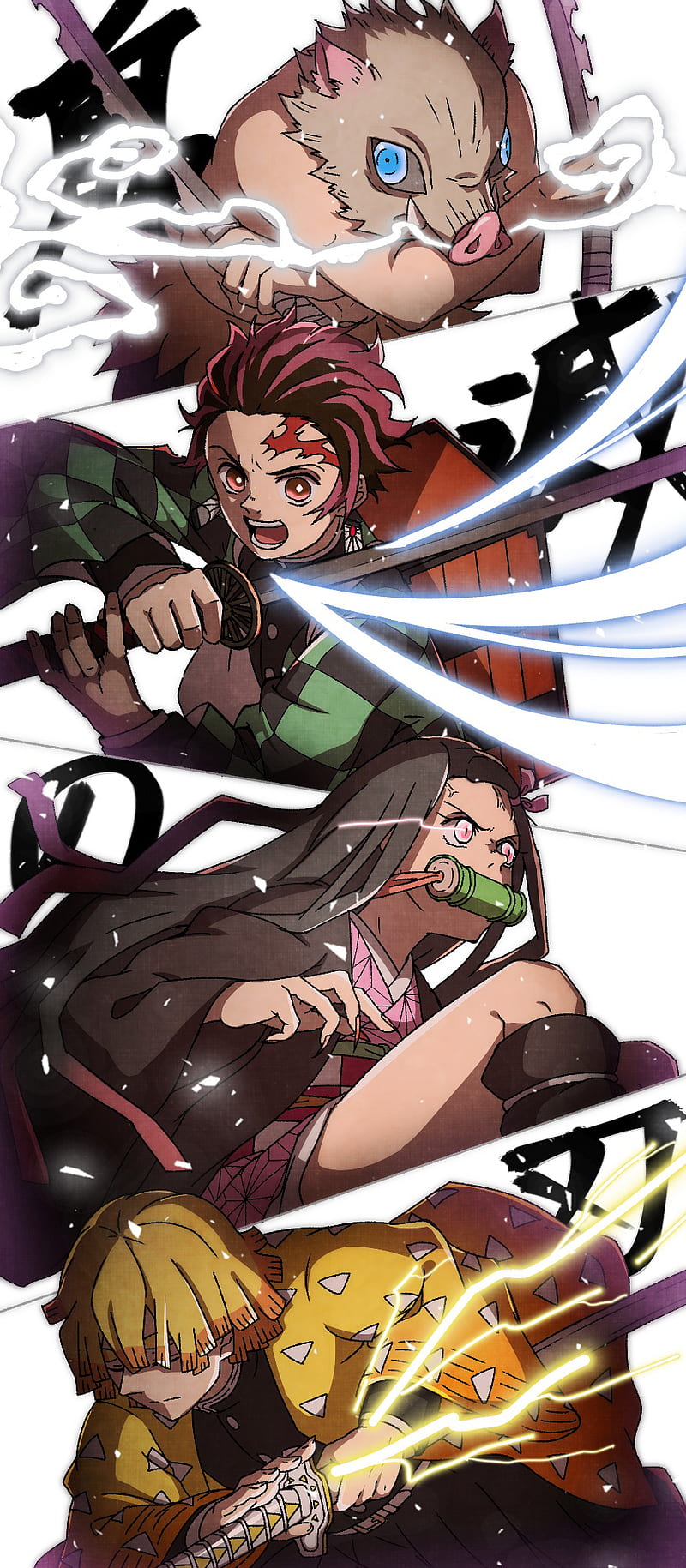 Wallpaper ID 306230  Anime Demon Slayer Kimetsu no Yaiba Phone Wallpaper  Nezuko Kamado 1440x3200 free download