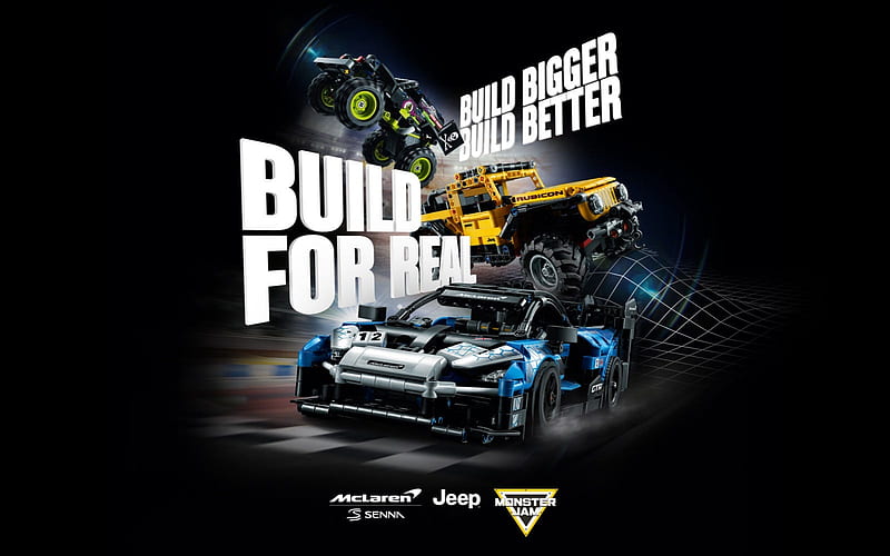 Build For Real. LEGO® Technic. Official LEGO® Shop SI, HD wallpaper