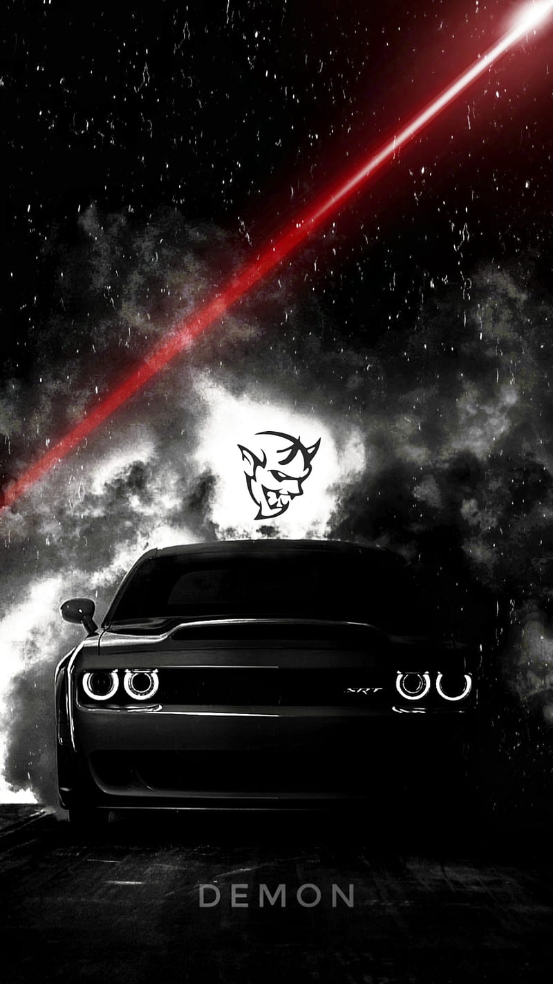 Dodge Demon, black, carros, challenger, devil, dodgechallenger muscle, srt, HD  phone wallpaper | Peakpx