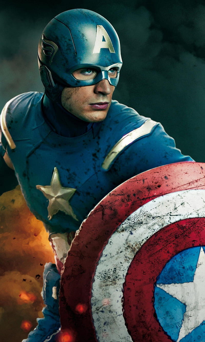 Captain America, 2013, avanger, cool hero, marvel, new, nice, HD phone wallpaper