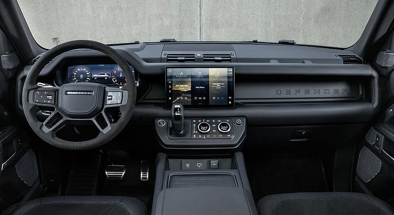 2022 Land Rover Defender V8 110 - Interior, Cockpit , car, HD wallpaper