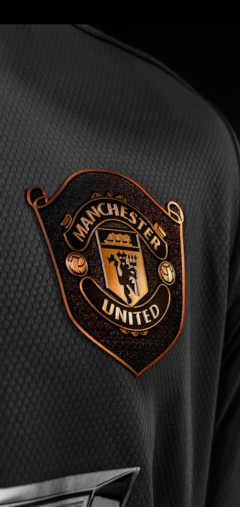 Manchester United Logo Black Wallpaper - Infoupdate.org