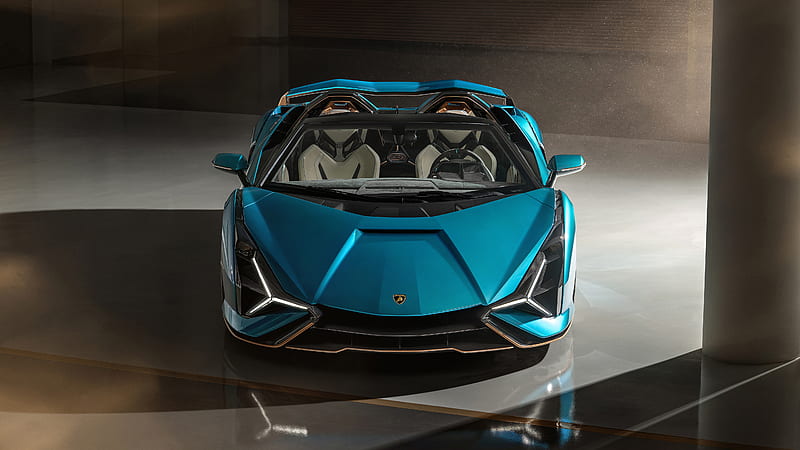 Lamborghini Sián Roadster 2020 3, HD wallpaper