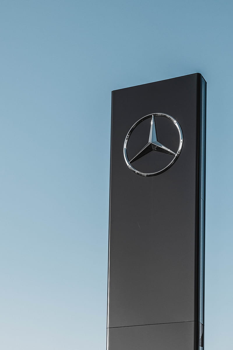 Mercedes Benz Logo Mercedes Amg Logo Hd Phone Wallpaper Peakpx