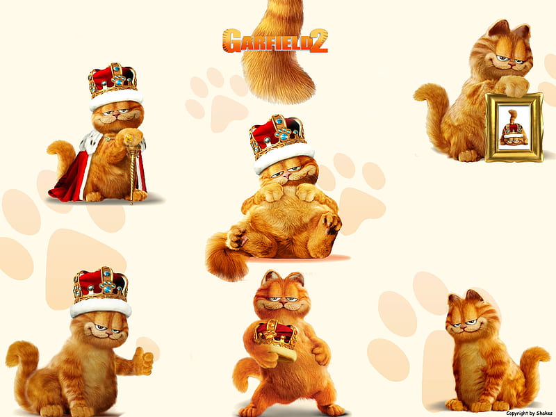 Garfield, HD wallpaper
