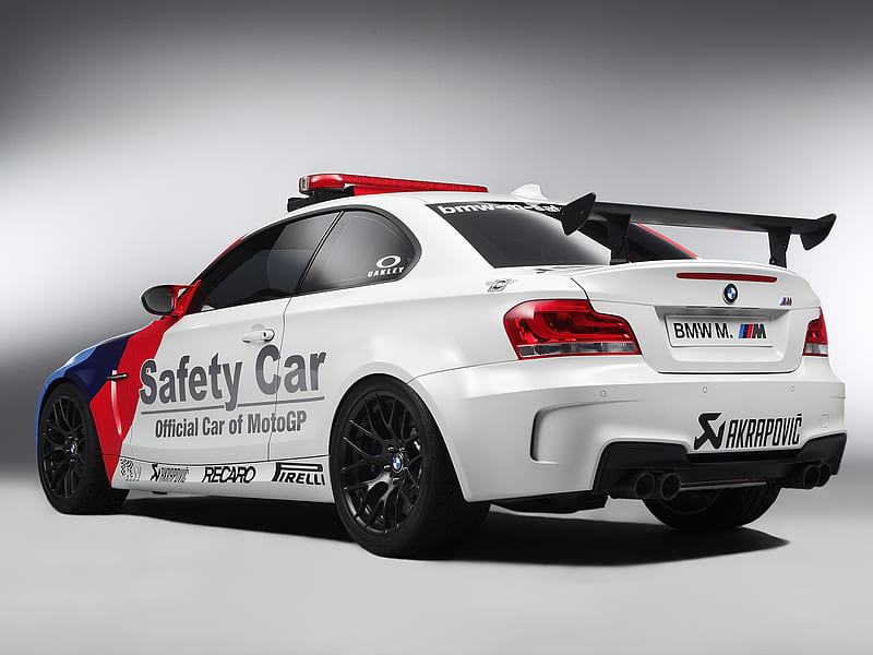 2011 BMW 1-Series M Coupe MotoGP Safety Car, Inline 6, Turbo, HD wallpaper